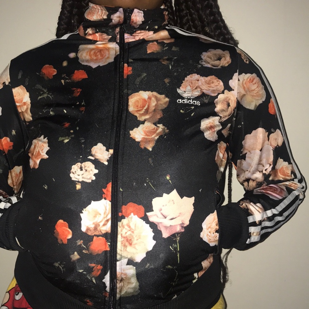 Floral Print Limited Edition Adidas Jacket